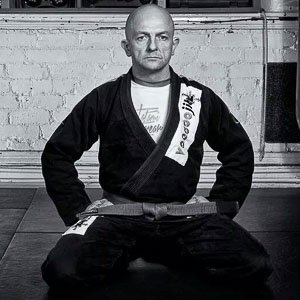 Dave Kari in his BJJ Gi